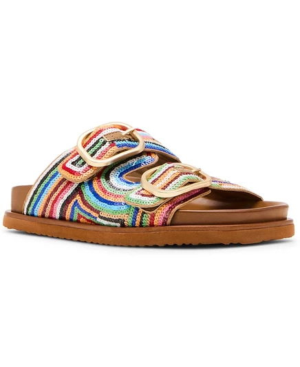 Женские туристические сандалии Steve Madden с двухдиапазонной стелькой multi