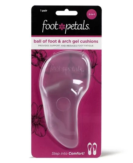 Гелевые вкладыши Foot Petals Ball & Arch, многоцветные
