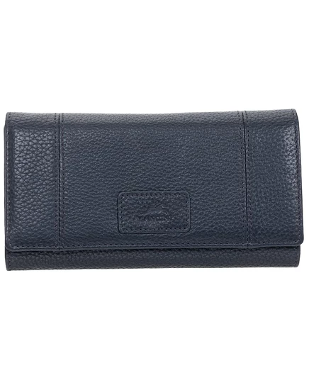 Женский кошелек Mancini Pebbled RFID, синий