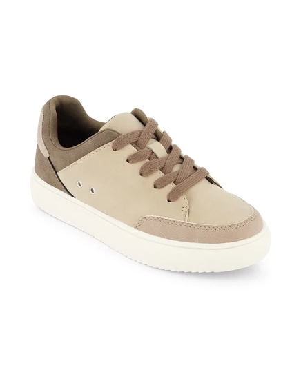Кроссовки Kenneth Cole New York Little and Big Boys Aaron Brooks Court коричнево-бежевого цвета