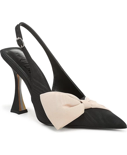Женские туфли-лодочки Onia на плоской подошве Sam Edelman черного цвета