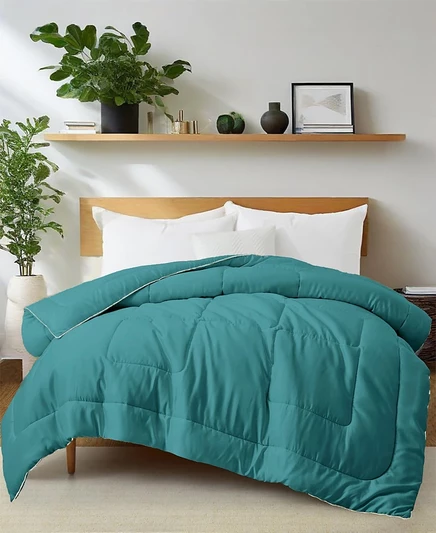 Одеяло UNIKOME Soft Silky всесезонное king, зеленое