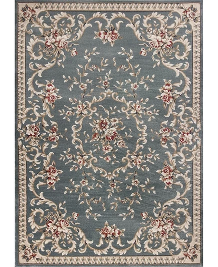 Ковер KAS Avalon Aubusson 160×231 см, серо-синий