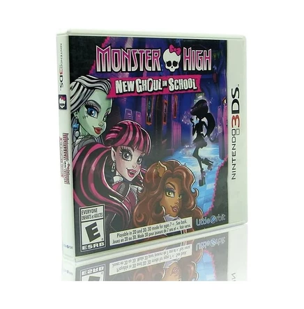 Видеоигра Monster High: New Ghoul in School для 3DS, белая