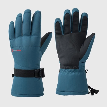 Мужские лыжные перчатки Alpine Swiss Thinsulate, синие
