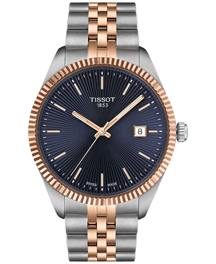 Мужские часы Tissot Ballade двухцветные, 40 мм
