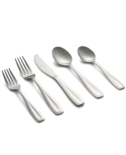 Набор столовых приборов Cambridge Silversmiths Waylen Mirror 40 предметов, серебристый