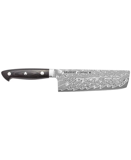 Нож накири Zwilling Kramer 2.0, коричневый/серебро