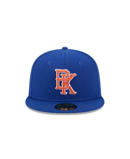 Мужская синяя шляпа New Era Brooklyn Cyclones Theme Nights 59, приталенная по фигуре. blue