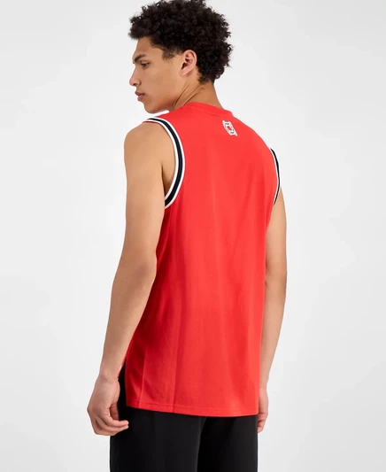 Мужской комплект Puma: топ и шорты, красный