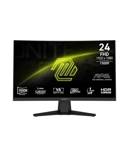 Монитор MSI MAG 244C 23.6″ Full HD 180 Гц, изогнутый, черный