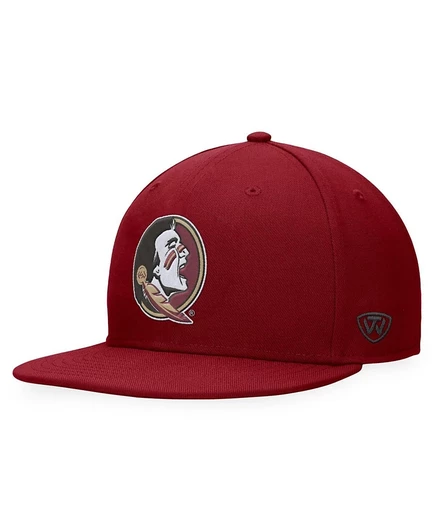 Мужская кепка Top of the World Florida State Seminoles, бордовая