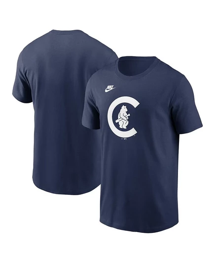 Мужская футболка Nike Cooperstown Chicago Cubs, синяя