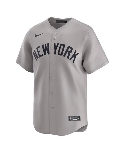 Мужская футболка Nike Anthony Volpe White New York Yankees Home Limited от Nike для игроков gray