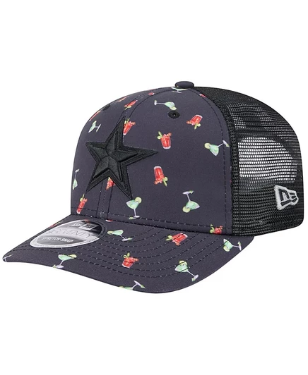 Мужская бейсболка New Era 9SEVENTY Dallas Cowboys, темно-синяя/черная