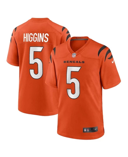 Мужская футболка Higgins Orange Cincinnati Bengals  orange