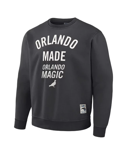 Мужская толстовка-пуловер из плюша NBA x Staple Anthracite Orlando Magic anthracite