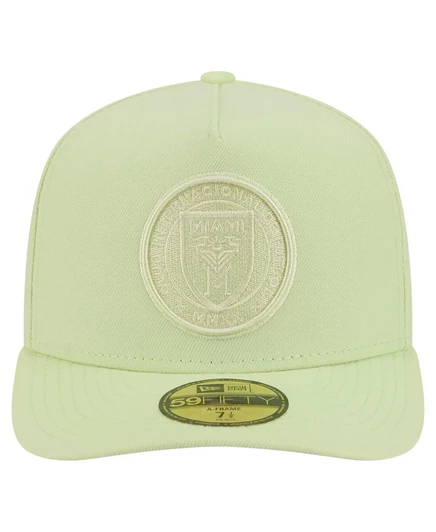 Мужская кепка New Era зеленого цвета Inter Miami CF Color Pack A-Frame 59FIFTY от New Era green