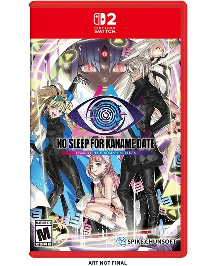 Игра Spike Chunsoft No Sleep For Kaname Date для Nintendo Switch 2, ключ