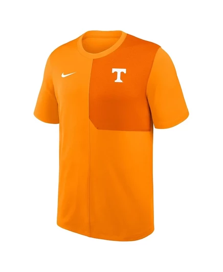 Мужская футболка Nike Tennessee Orange Tennessee Volunteers 2025 Sideline UV Performance Coach от Nike tennessee orange