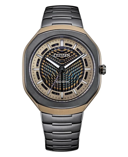 Мужские часы Citizen Photon Eco-Drive, титановые, серые