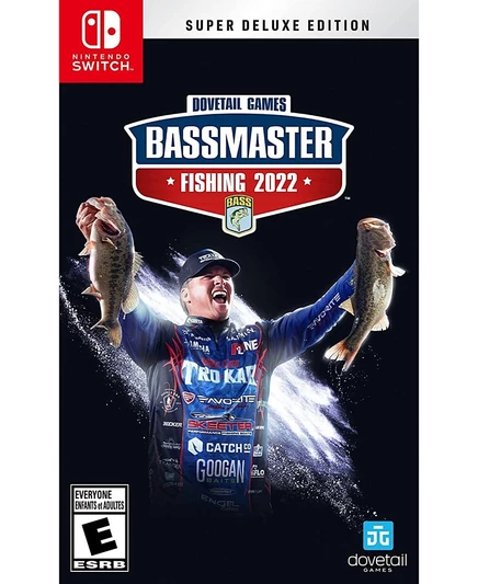 Игра Bassmaster Fishing 2022 Super Deluxe для Switch, белая