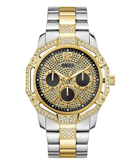 Мужские двухцветные многофункциональные часы GUESS, 46 мм