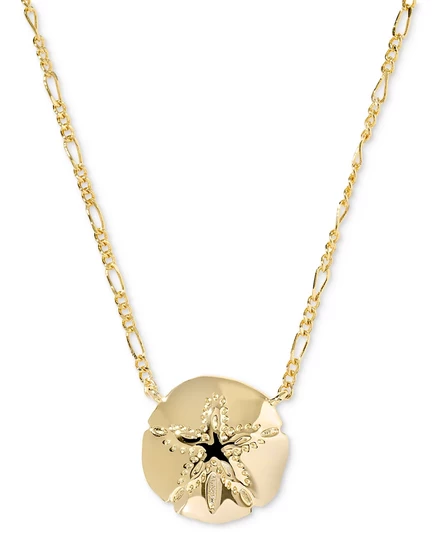 Короткое колье-подвеска Kendra Scott Sand Dollar, удлинитель 17-2/5