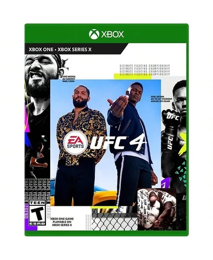 Видеоигра Electronic Arts UFC 4 для Xbox One, черная
