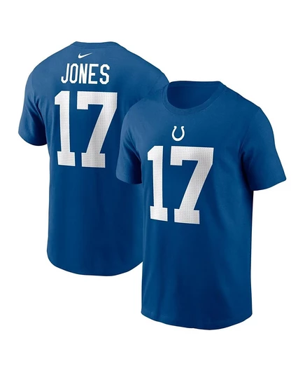 Мужская футболка Nike Daniel Jones Indianapolis Colts, красная