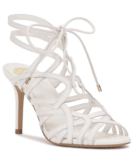 Женские сандалии Vince Camuto Tilly со шнуровкой, белые