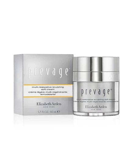 Elizabeth Arden PREVAGE Мульти-восстанавливающий скульптурирующий мягкий крем, 1,7 унции, без цвета