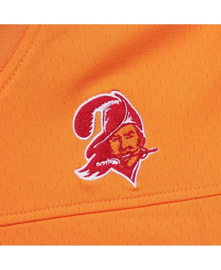 Мужская толстовка Mitchell & Ness Mike Alstott оранжевого цвета Tampa Bay Buccaneers с именем и номером игрока Legacy Jersey orange