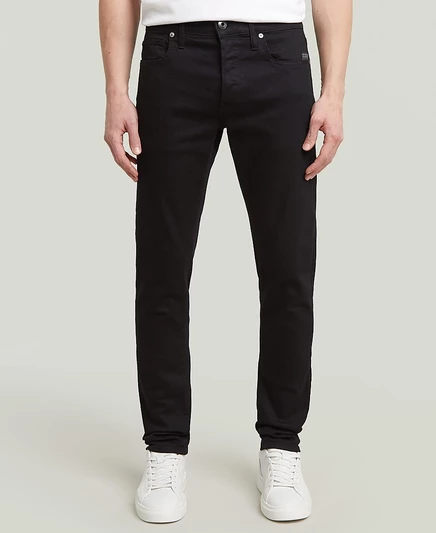 Мужские джинсы G-Star Raw 3301 узкого кроя, черные
