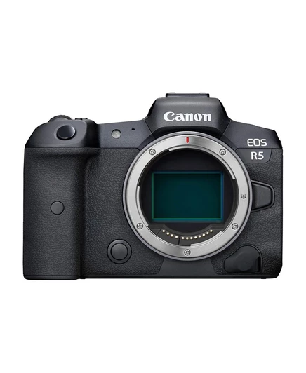 Беззеркальный фотоаппарат canon eos r5, только корпус, черный