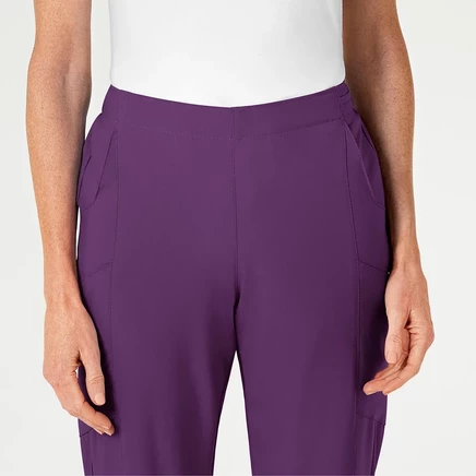 Брюки-карго Wink Petite W123 с плоской передней частью eggplant