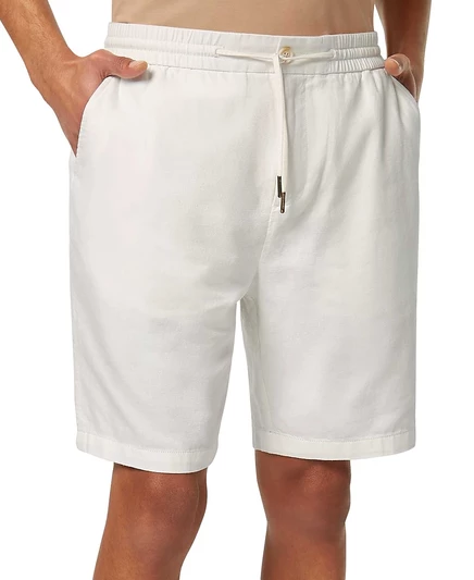 Мужские льняные шорты Scotch & Soda, кремовые