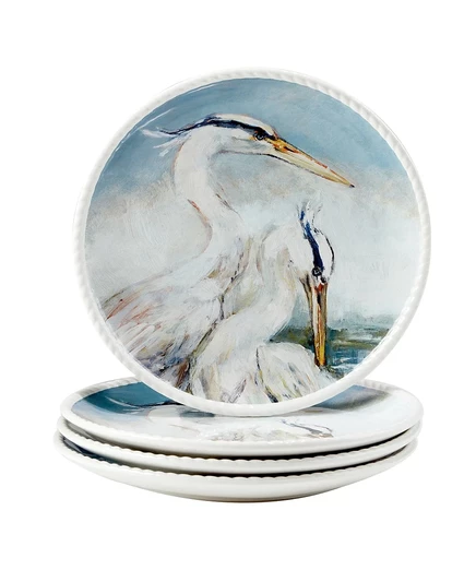 Набор тарелок Certified International Shorebirds 28 см, синие