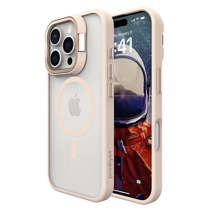 Чехол Prodigee Kick It MagSafe для Apple iPhone 16 Pro розовый