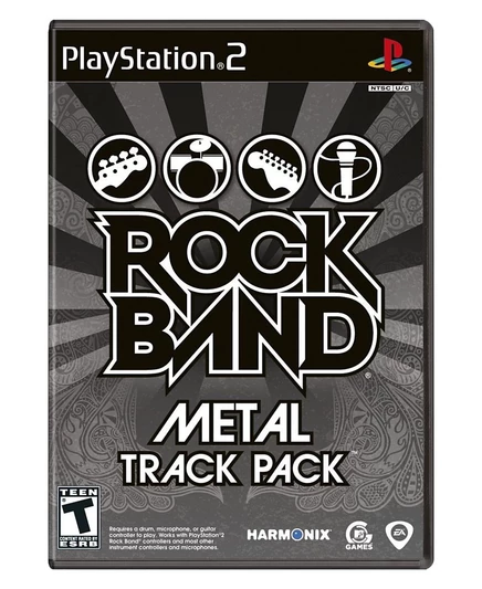 Видеоигра EA Rock Band: Metal Track Pack, многоцветная
