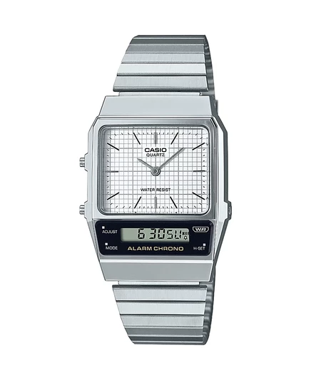 Унисекс часы Casio AQ800E-7A2VT 32,1 мм, серебристые