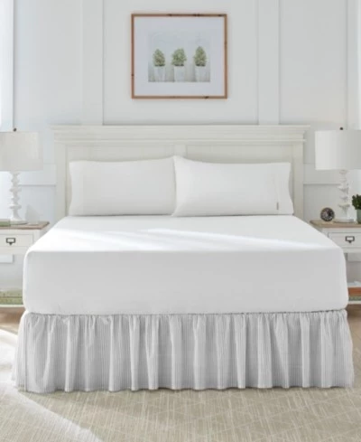 Юбка для кровати Laura Ashley Ticking Stripe, с рюшами