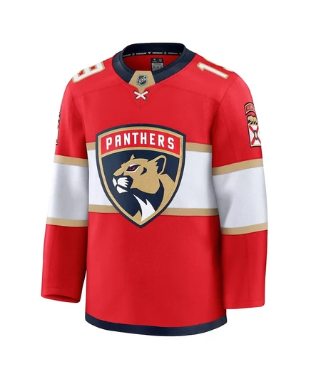 Мужская футболка Fanatics Red Florida Panthers Home  red