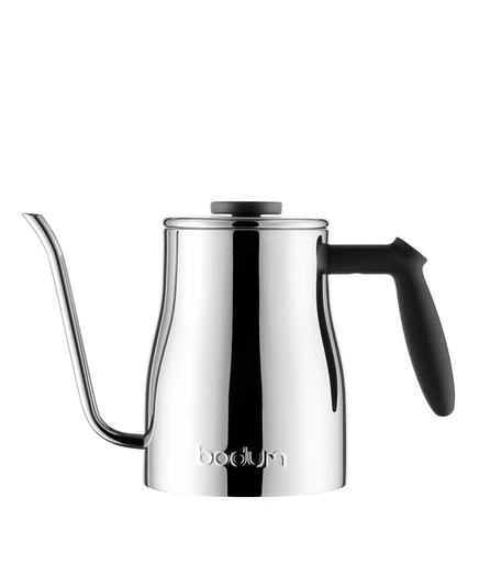 Чайник для плиты Bodum Bistro 1005 мл с гусиной шеей, серый
