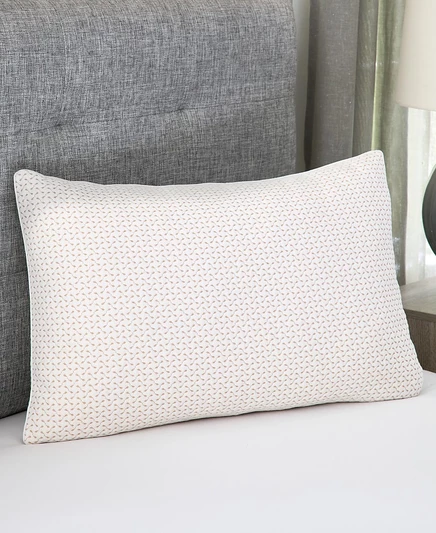 Подушка ProSleep Jumbo с медным чехлом, белая