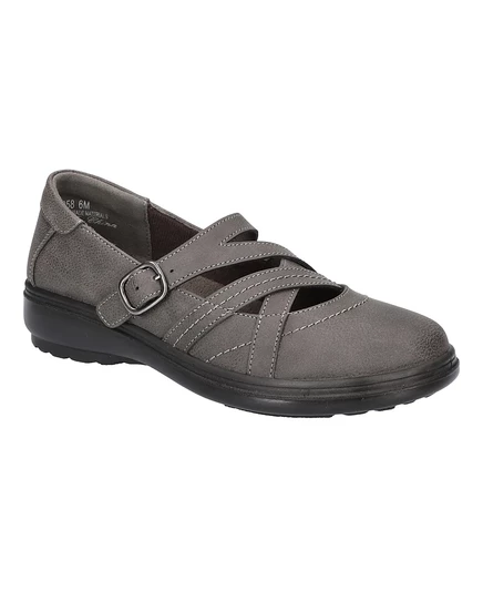 Легкая уличная женская обувь Wise Mary Janes Comfort серого цвета