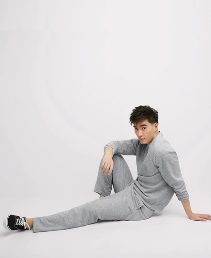 Мужская флисовая толстовка Hanes EcoSmart, 2 упаковки gray