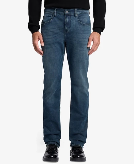 Мужские джинсы 7 For All Mankind прямого кроя, синие