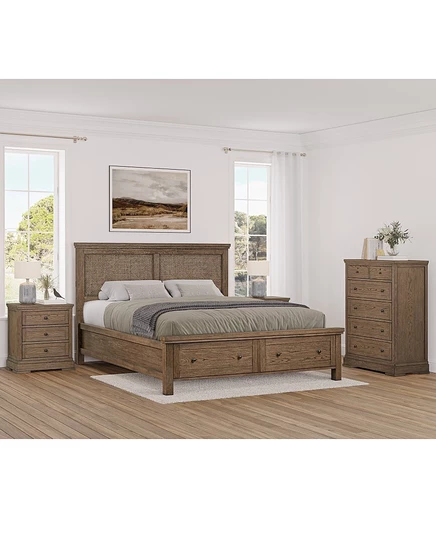 Комплект мебели Macy's Alverton для California King, 3 шт.
