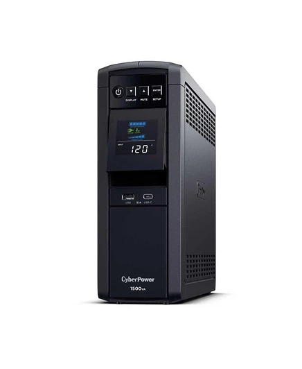 ИБП CyberPower 1500VA/1000W, 12 розеток, черный